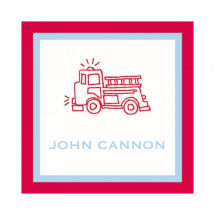 firetruck gifts stickers