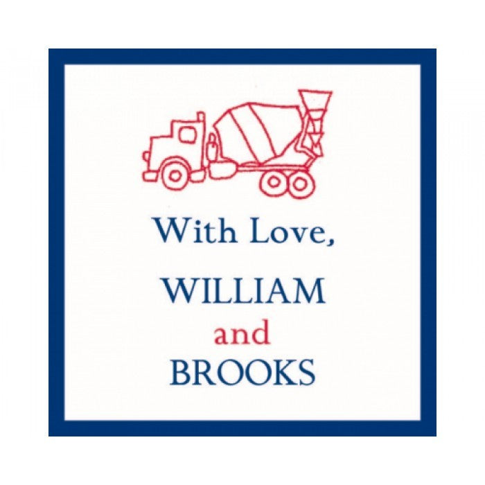 cement mixer gifts stickers