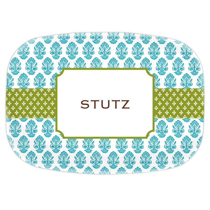 boatman geller beti teal platters