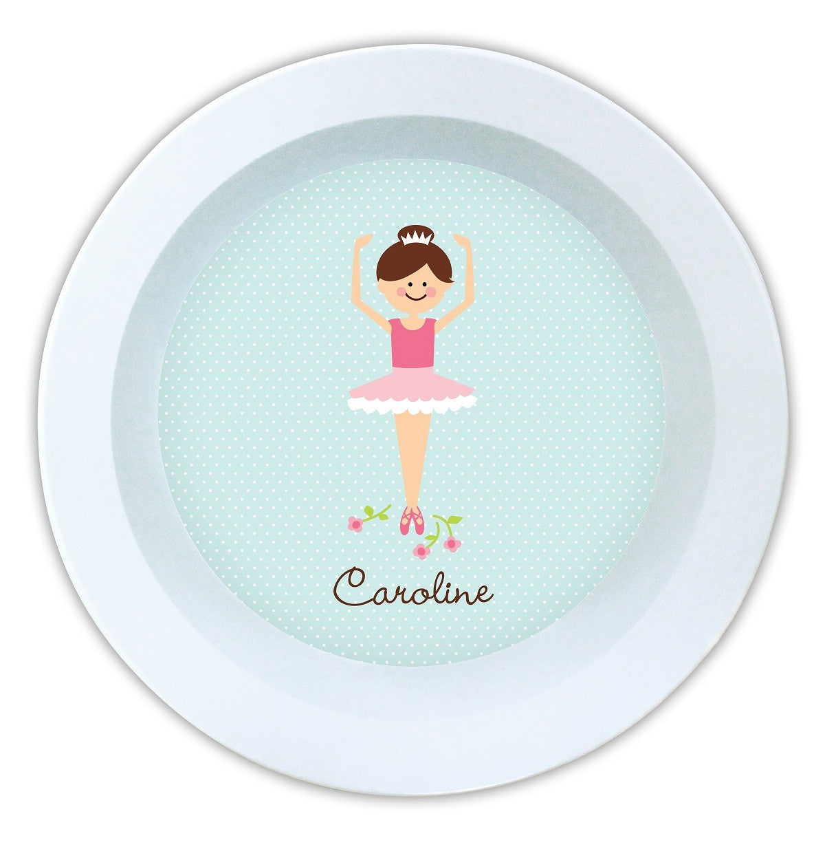 boatman geller ballerina melamine bowl
