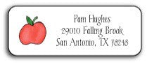 personalized address labels  apples to apples