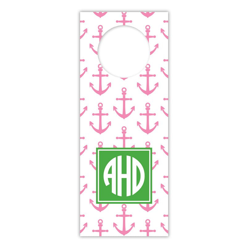 boatman geller anchors pink wine tags