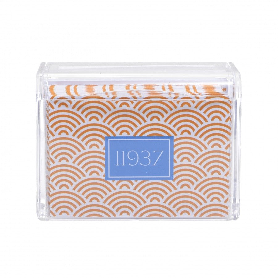 Mid Ocean Orange Note Box