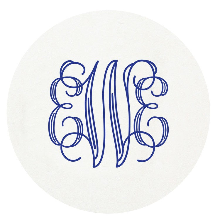 personalized letterpressed coasters m140 by haute papier