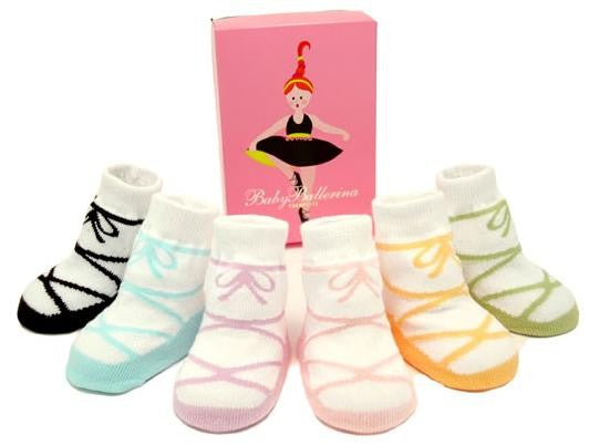 trumpette ballerina baby socks