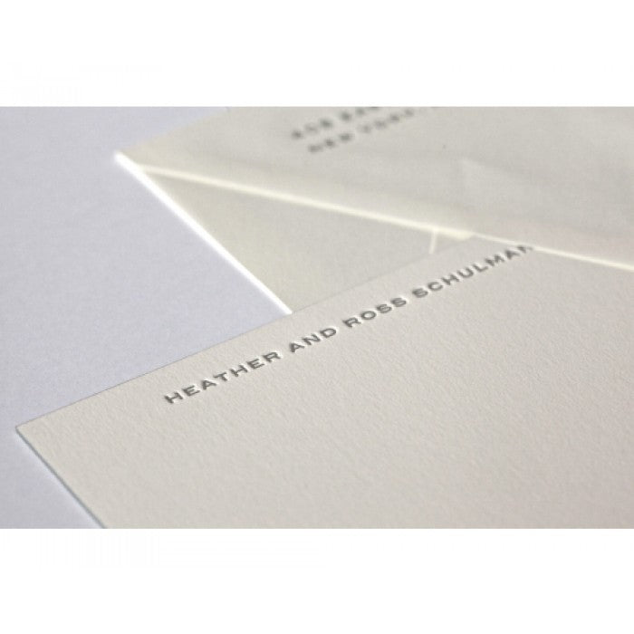 heather social stationery