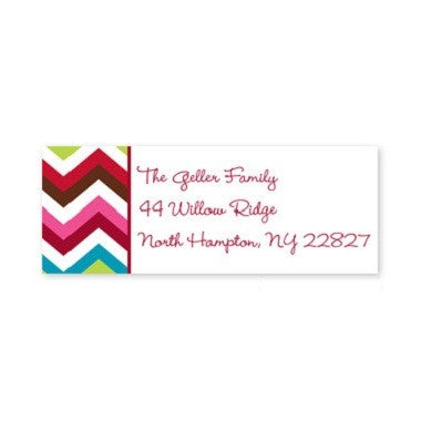 boatman geller chevron holiday address labels