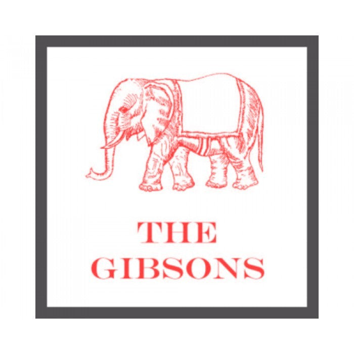 elephant baby gift stickers