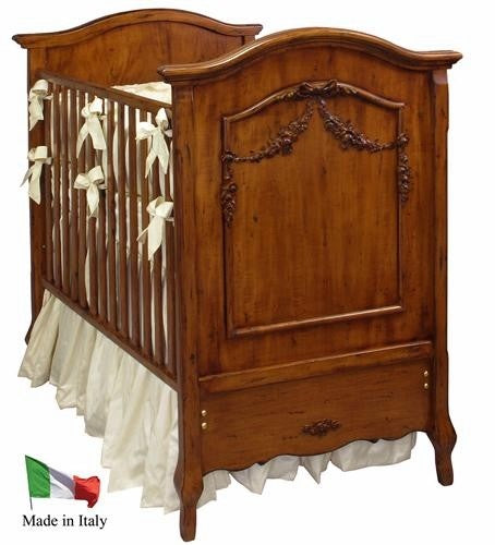 french panel crib (chateau)