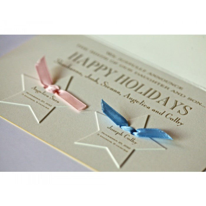 announcement 2012 folded holiday card