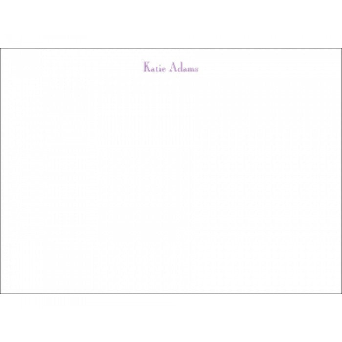 katie social stationery