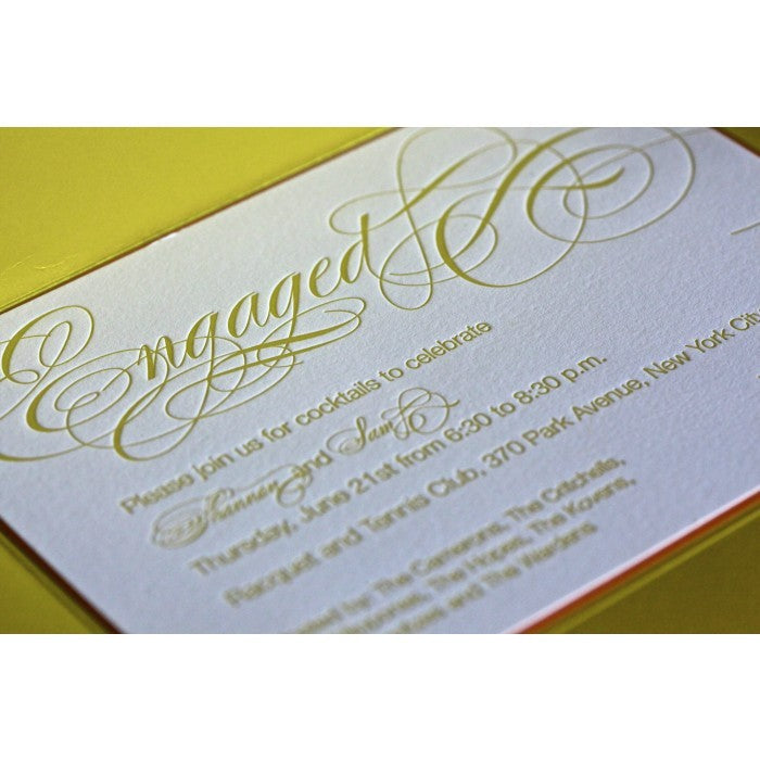 sunshine engagement card