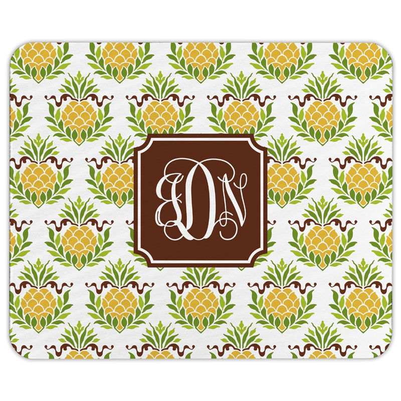 boatman geller pineapple repeat mouse pad