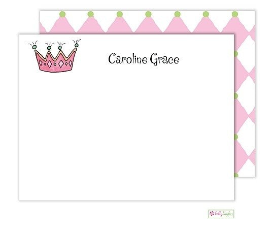 personalized - little princess flat notes
