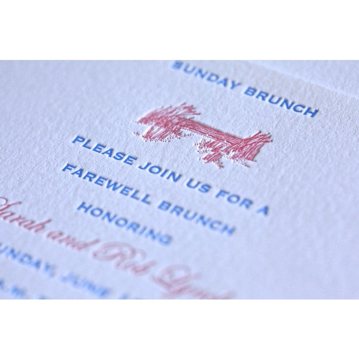 sarah & rob sunday brunch envelofold card