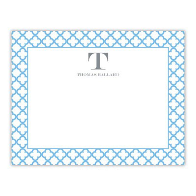 boatman geller bristol petite blue small flat notecard