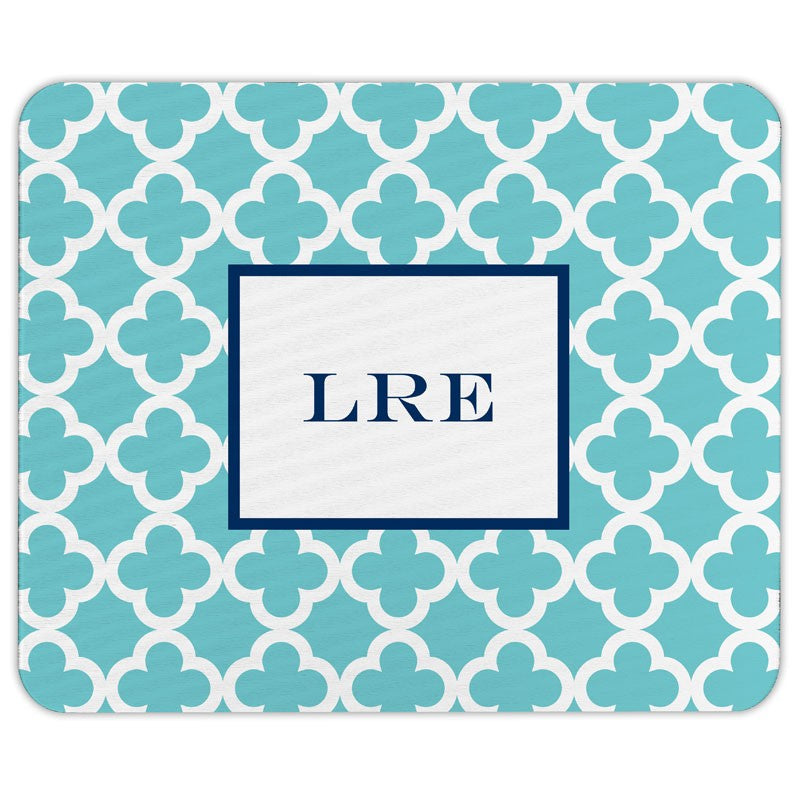 boatman geller bristol tile teal mouse pad