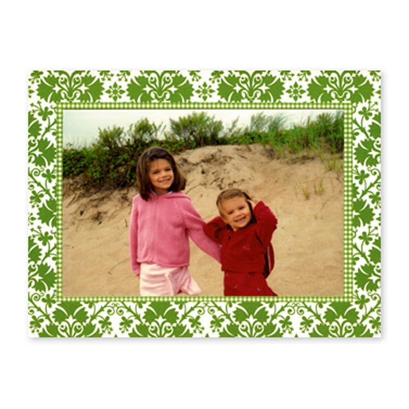 boatman geller damask green photocard