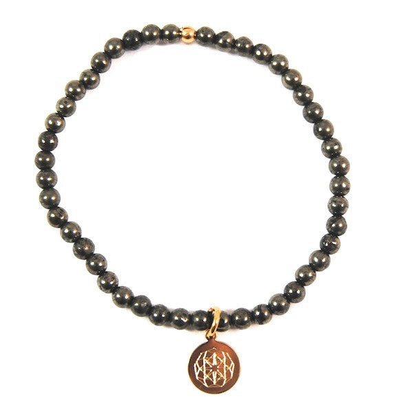 Customize Your Charm - Mini Pyrite Classic Charm Bracelet