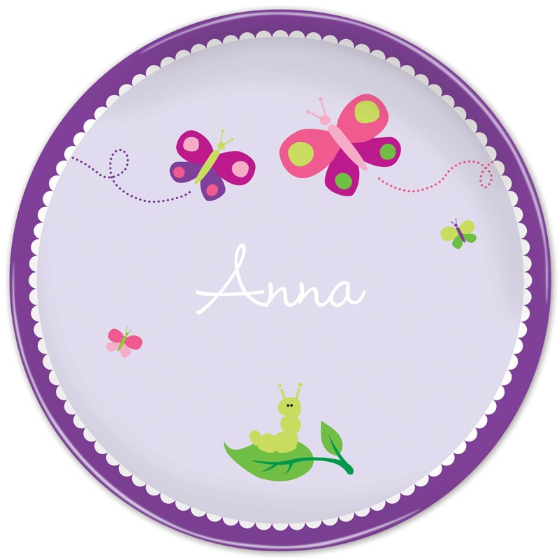 boatman geller butterfly plate
