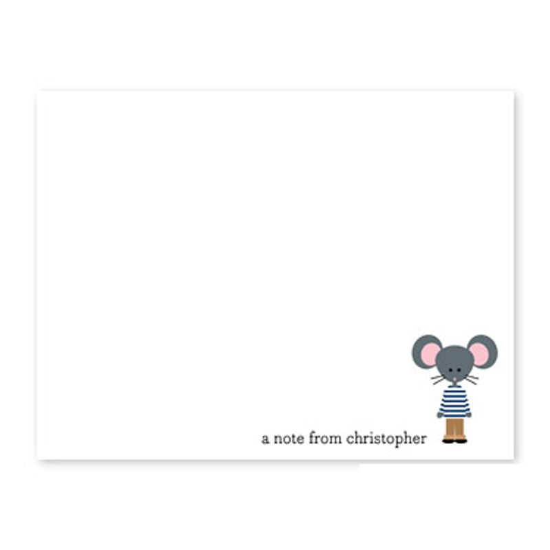 boatman geller george small flat notecard