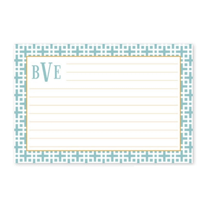 boatman geller trellis reverse cherry recipe card