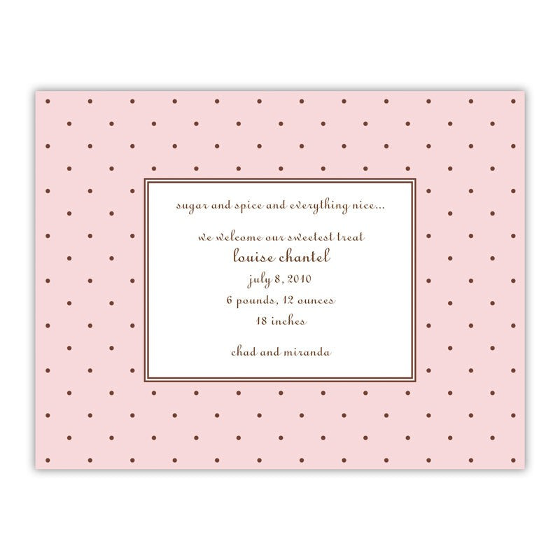 boatman geller dot pink with brown small flat