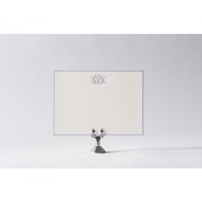 vine monogram cards