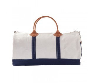 round duffel bag - navy