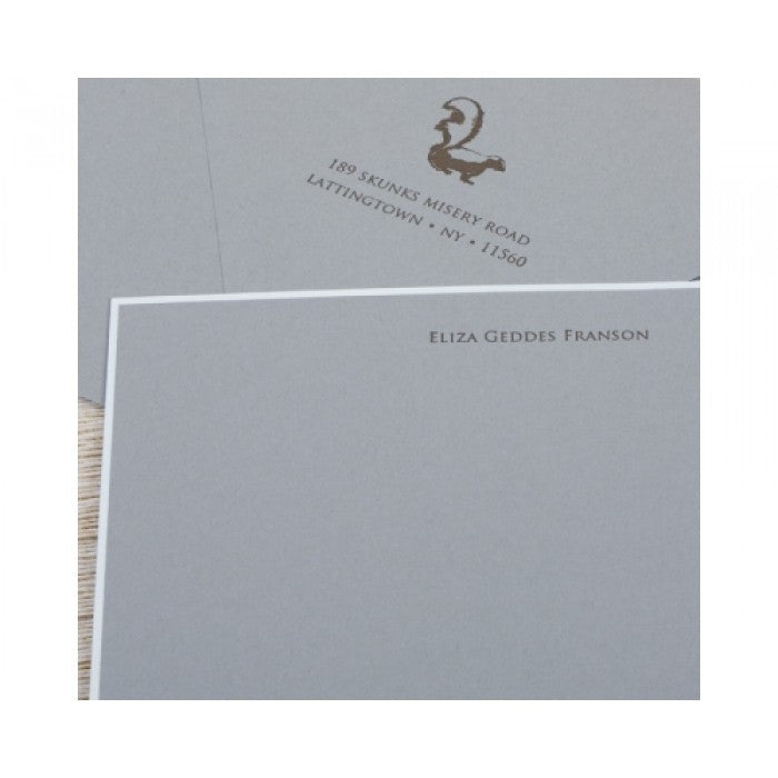 skunk social stationery