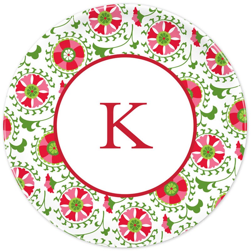 boatman geller suzani holiday plate