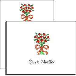 personalized everyday notes  coming up roses