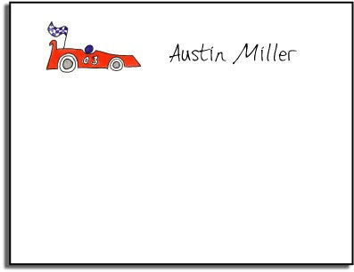 personalized kids notes  on your mark