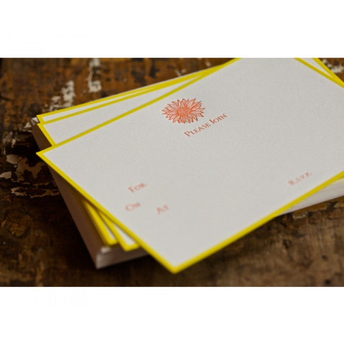 sunflower fill in invitations