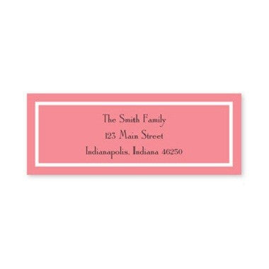 boatman geller classic melon address labels