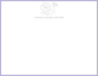 lion children's stationary