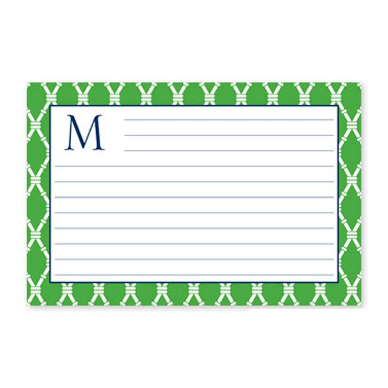 boatman geller bamboo kelly recipe card recipe card