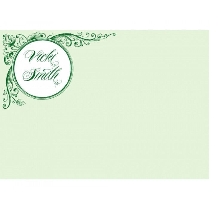 dressed with ivy enclosure card
