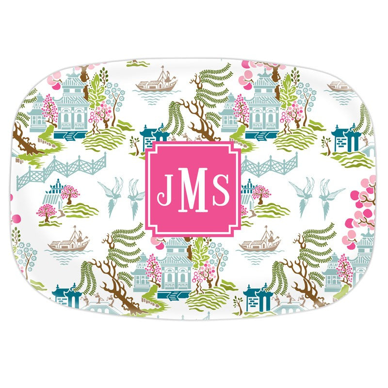 boatman geller chinoiserie spring platters