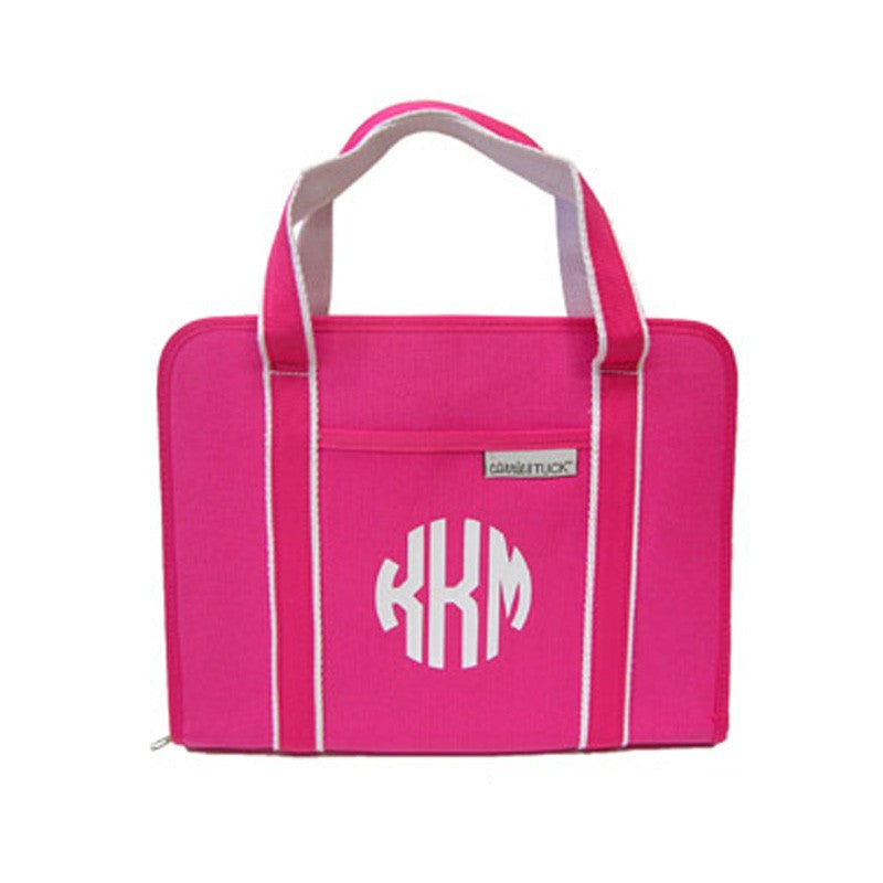 boatman geller bright pink tote