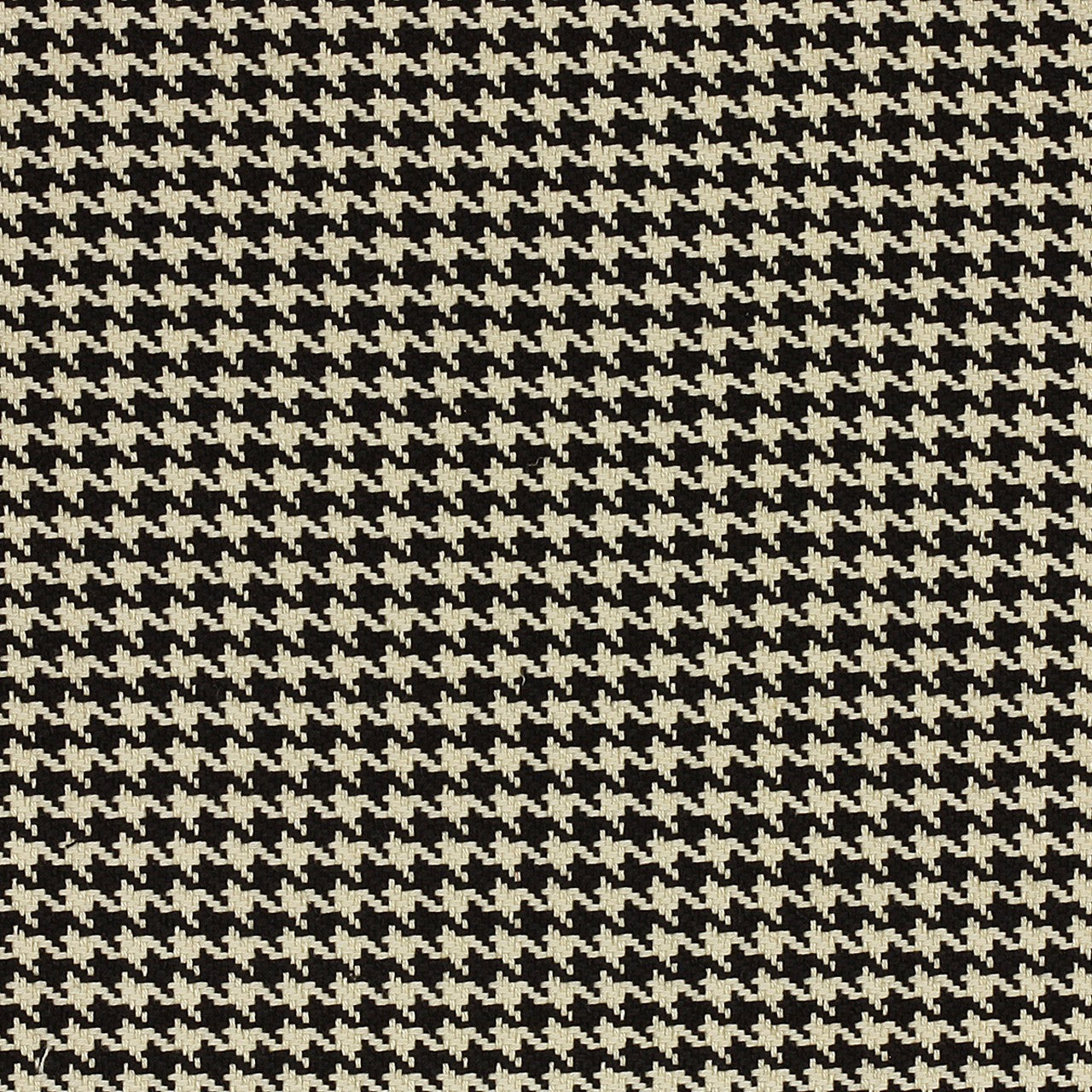 houndstooth/black and white fabric