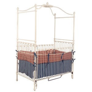 canopy crib with small acorn finial 41324