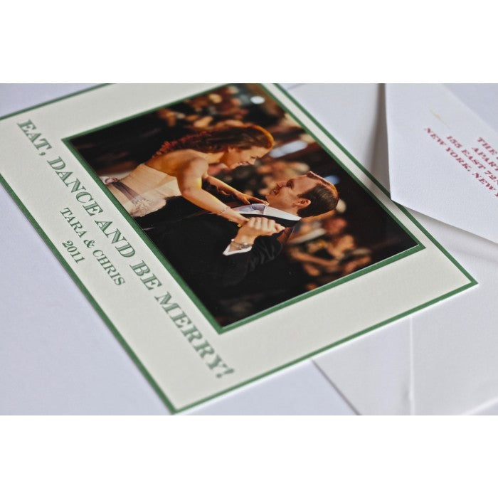 dance and be merry holiday card