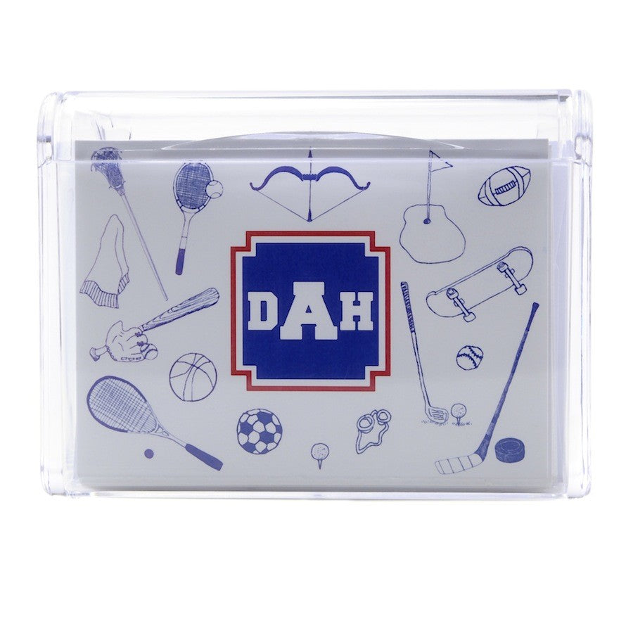 sports note set