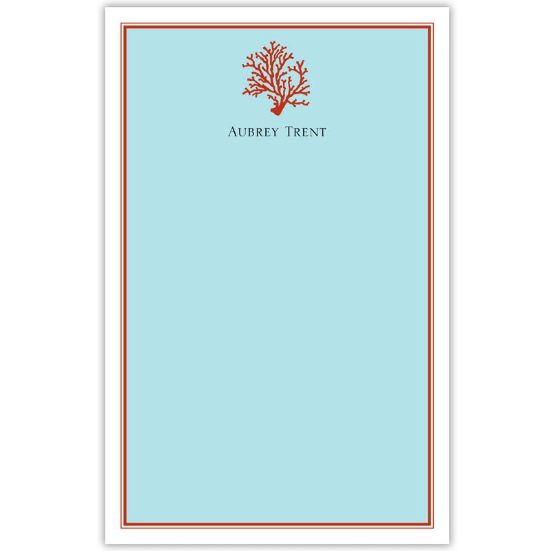 boatman geller coral notepad