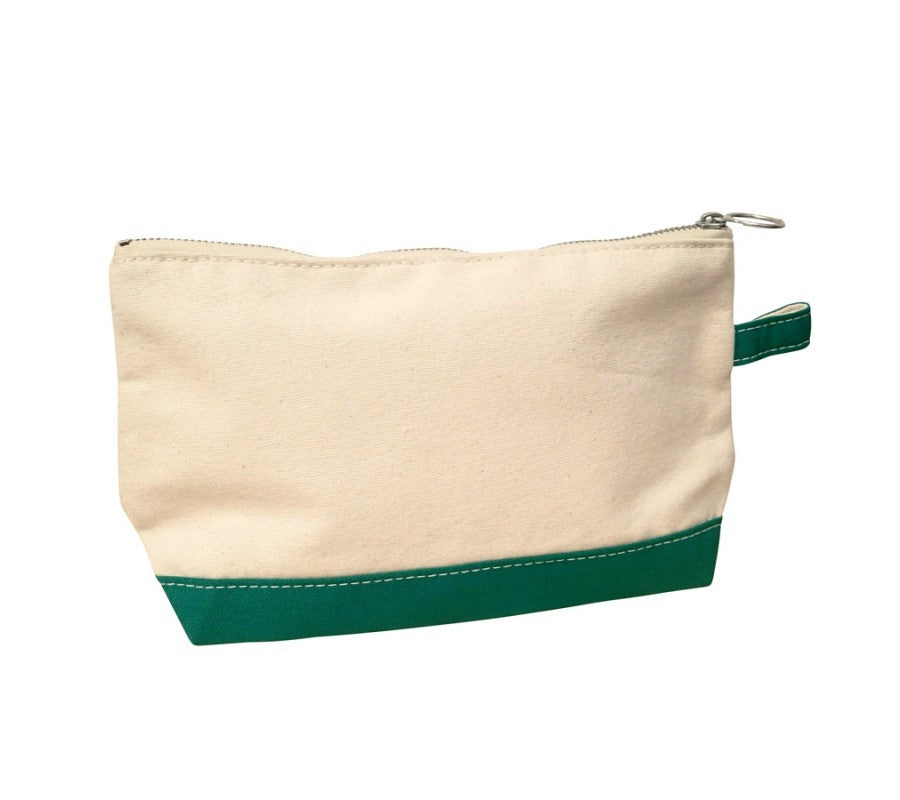 emerald personalized makeup bag