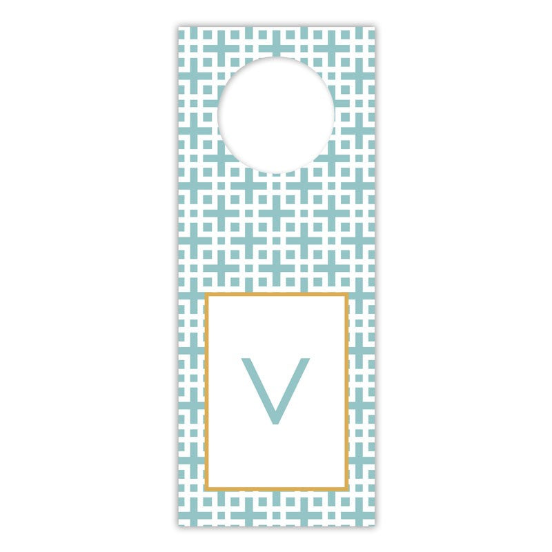 boatman geller lattice slate wine tags