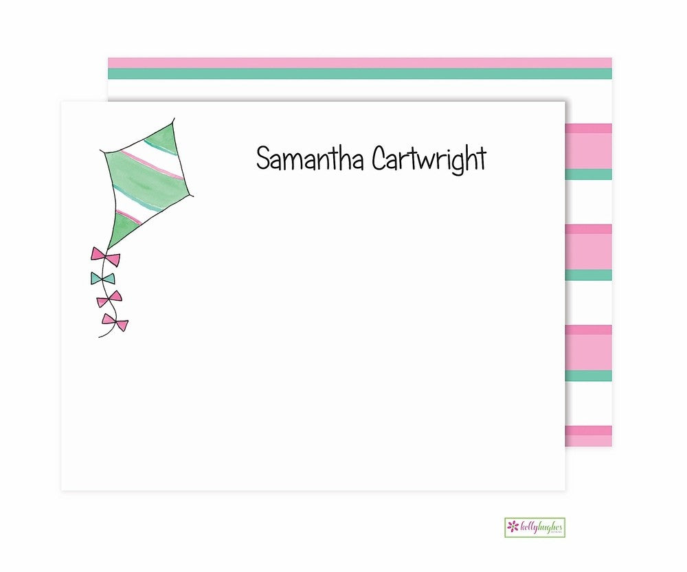 personalized - go fly a kite flat notes