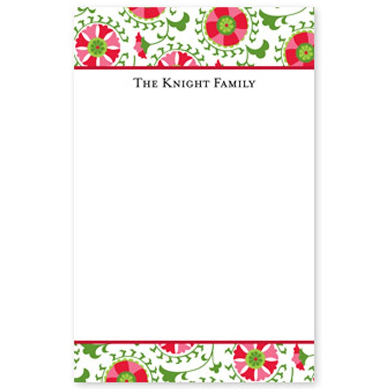 boatman geller suzani holiday notepad