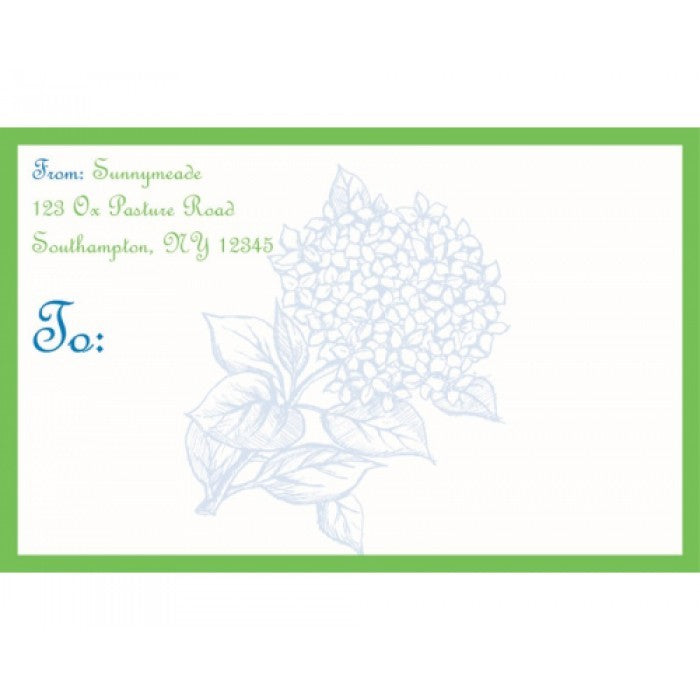 hydrangea collection stickers